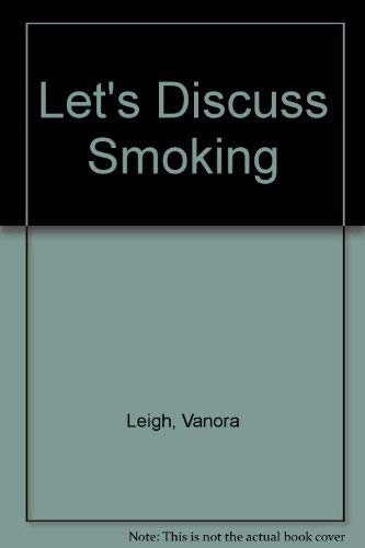 9780850789140: Let'S Discuss Smoking