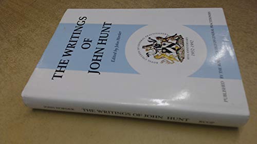 Beispielbild fr The Writings of John Hunt zum Verkauf von Prior Books Ltd
