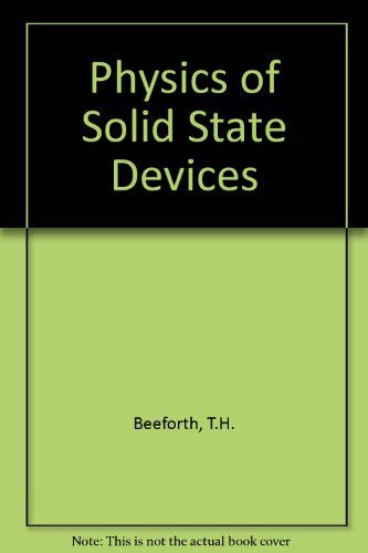 Stock image for Physics of Solid State Devices for sale by Goldstone Books