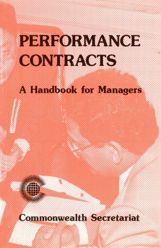 Performance Contract: A Handbook for Managers (9780850924381) by Secretariat Commonwealth