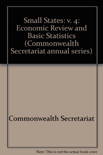 Small States: Economics Review and Basic Statistics (9780850926101) by [???]