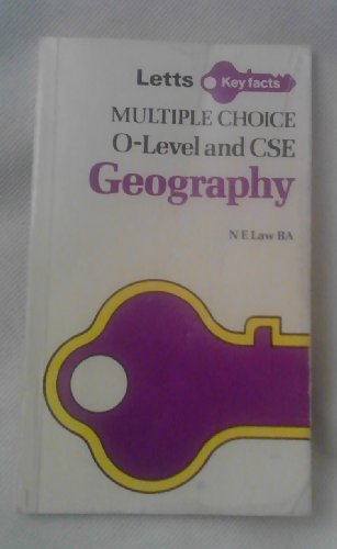 Geography: Multiple Choice (Key Facts) (9780850975727) by N E Law