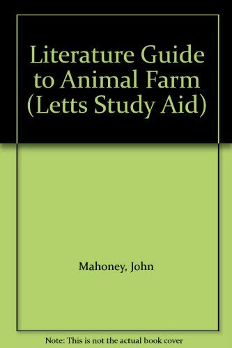 Beispielbild fr Literature Guide to "Animal Farm" (Letts Study Aid) zum Verkauf von WorldofBooks