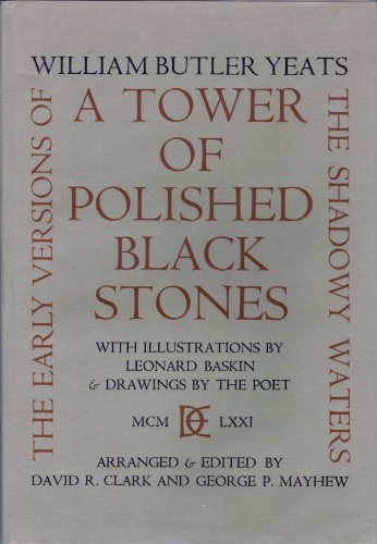 9780851051925: Tower of Polished Black Stones: Early Versions of "The Shadowy Waters"