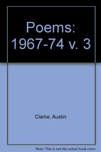 Beispielbild fr Poems: 1967-74 v. 3 zum Verkauf von AwesomeBooks