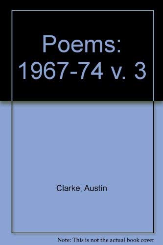 Stock image for Poems: 1967-74 v. 3 for sale by Bahamut Media