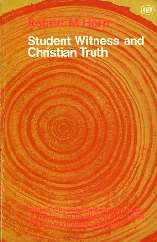 9780851105321: Student Witness and Christian Truth