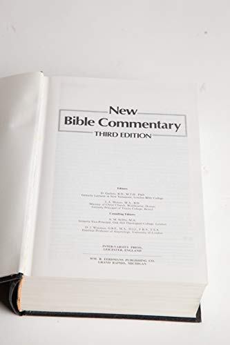9780851106151: The New Bible Commentary Revised