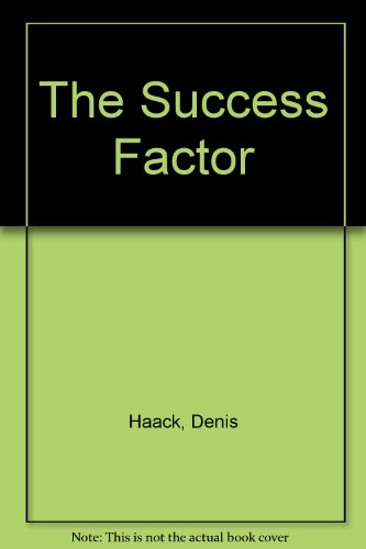 Beispielbild fr The Success Factor zum Verkauf von AwesomeBooks