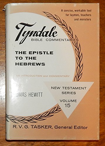 Stock image for Epistle to the Hebrews (Tyndale New Testament Commentaries) for sale by WorldofBooks