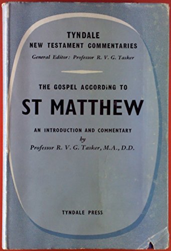 Beispielbild fr Matthew: An Introduction and Commentary (Tyndale New Testament Commentaries) zum Verkauf von WorldofBooks
