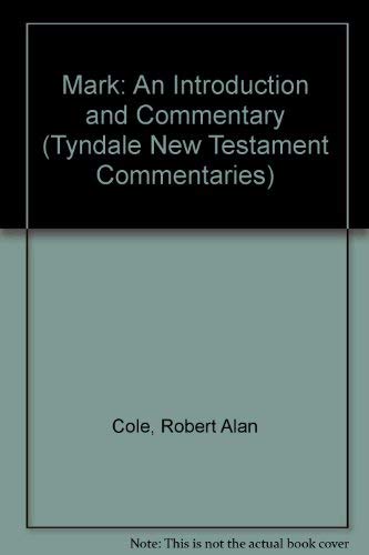 Stock image for Mark: An Introduction and Commentary (Tyndale New Testament Commentaries) for sale by WorldofBooks