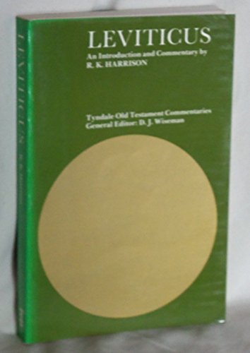 Imagen de archivo de Leviticus: An Introduction and Commentary (Tyndale Old Testament Commentary Series) a la venta por WorldofBooks