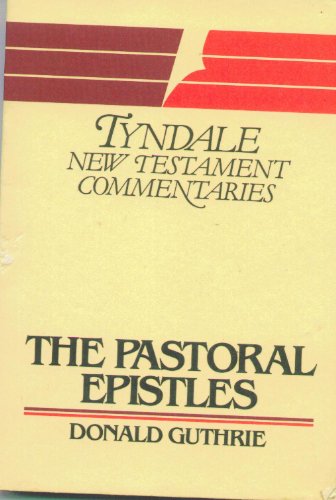 Stock image for The Pastoral Epistles for sale by Better World Books: West
