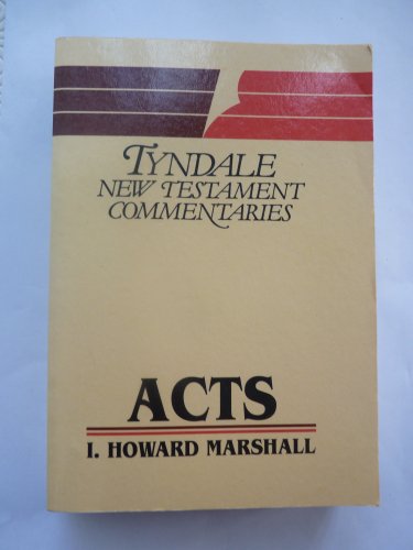 Beispielbild fr The Acts of the Apostles: An Introduction and Commentary (The Tyndale New Testament Commentaries) zum Verkauf von Anybook.com