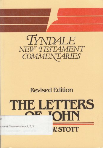 9780851118888: Letters of John: 19 (Tyndale New Testament Commentaries)