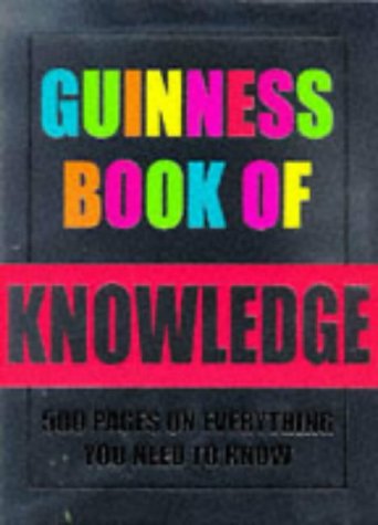 Beispielbild fr Guinness Book of Knowledge zum Verkauf von Better World Books