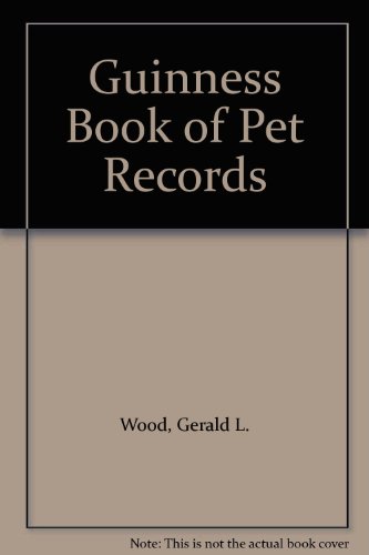 9780851122953: Guinness Book of Pet Records