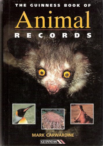 Stock image for The Guinness Book of Animal Records for sale by WorldofBooks