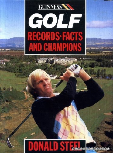 Stock image for Golf Records, Facts and Champions for sale by Emily's Books