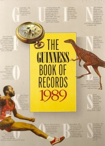 Imagen de archivo de The Guinness Book of Records 1989 a la venta por J J Basset Books, bassettbooks, bookfarm.co.uk