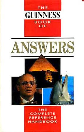 Imagen de archivo de The Guinness Book of Answers a la venta por Ed Buryn Books