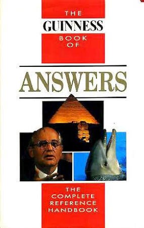 Stock image for The Guinness Book of Answers for sale by Ed Buryn Books