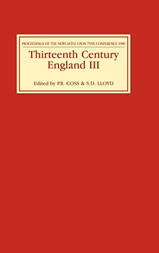 Beispielbild fr Thirteenth Century England III zum Verkauf von Blackwell's