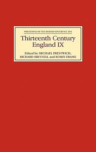 Beispielbild fr Thirteenth Century England IX zum Verkauf von Blackwell's