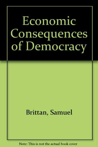 9780851171333: Economic Consequences of Democracy