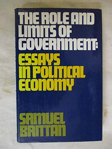 9780851172378: Role and Limits of Government