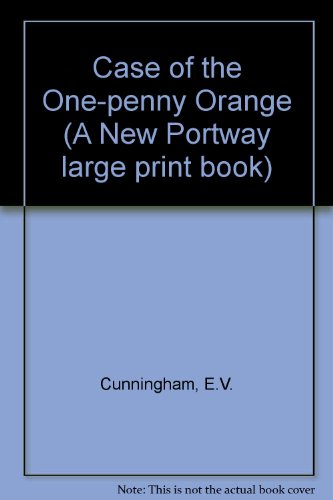 9780851191409: Case of the One-penny Orange (A New Portway large print book)