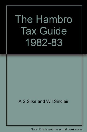 Imagen de archivo de The Hambro Tax Guide 1982-83 a la venta por AwesomeBooks