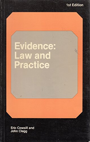 Beispielbild fr Evidence: Law and Practice (Oyez Longam practitioner series. Practice and procedure) zum Verkauf von AwesomeBooks