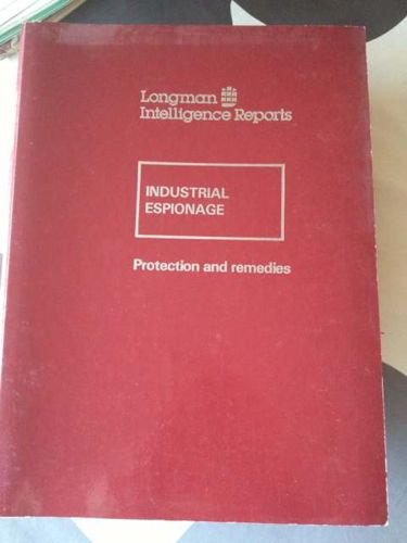Industrial Espionage: Protection and Remedies (9780851212449) by Keith Hodkinson; Martin Wasik