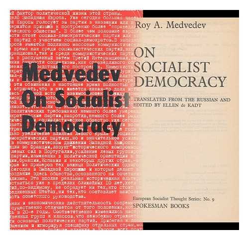 Beispielbild fr On Socialist Democracy (European socialist thought) zum Verkauf von HALCYON BOOKS