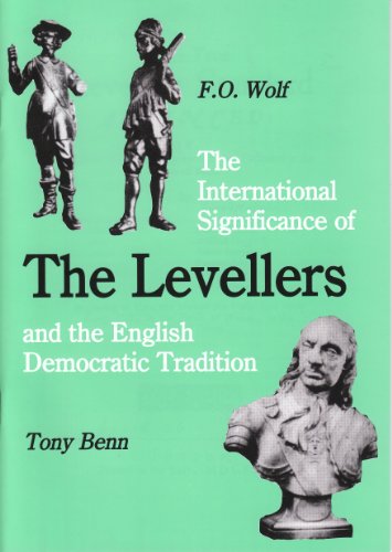 Beispielbild fr The International Significance of the Levellers and the English Democratic Tradition No 92 The Spokesman zum Verkauf von PBShop.store US