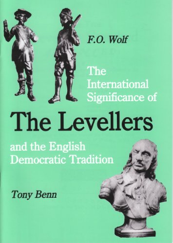 Imagen de archivo de The International Significance of the Levellers and the English Democratic Tradition No 92 The Spokesman a la venta por PBShop.store US