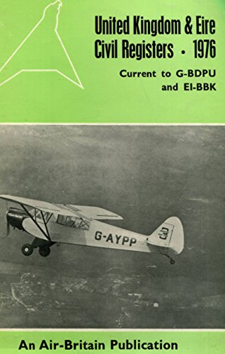 9780851300078: Current United Kingdom and Eire Civil Aircraft Registers 1970