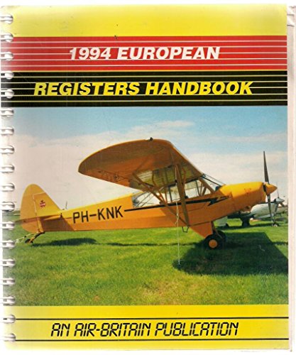 Beispielbild fr European Registers Handbook 1994 zum Verkauf von Gabis Bcherlager