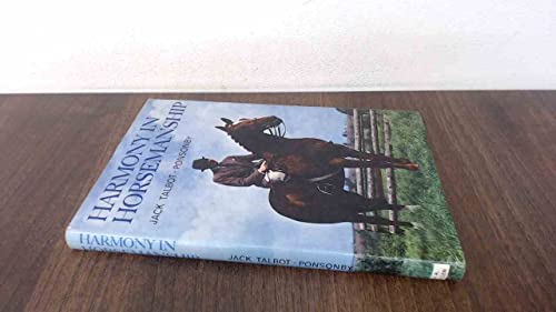 Beispielbild fr Harmony in Horsemanship zum Verkauf von Better World Books