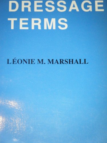 Dressage Terms (9780851313177) by Marshall, Leonie