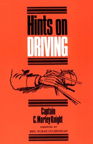 Imagen de archivo de Hints on Driving a la venta por Better World Books