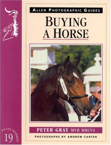 Beispielbild fr Buying a Horse zum Verkauf von Better World Books