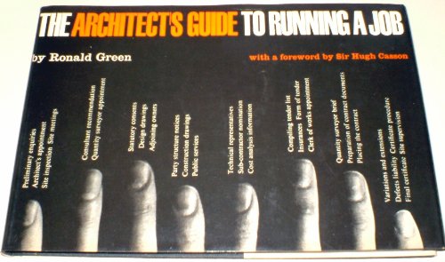 9780851390116: Architect's Guide to Running a Job