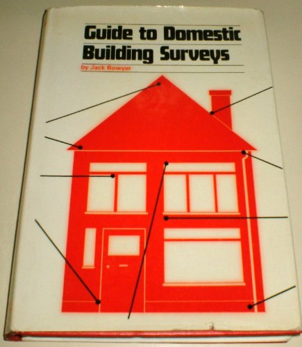 Stock image for Guide to Domestic Building Surveys for sale by WorldofBooks