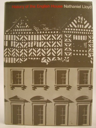 Beispielbild fr A History of the English House from Primitive Times to the Victorian Period zum Verkauf von Better World Books