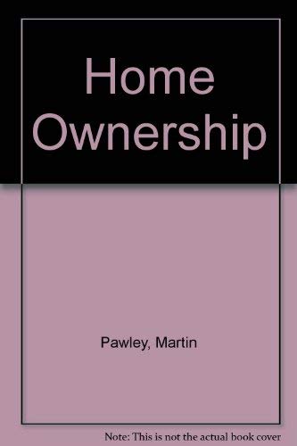 Stock image for Home Ownership for sale by The Guru Bookshop