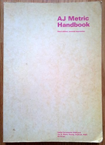 Stock image for "Architects' Journal" Metric Handbook for sale by Better World Books