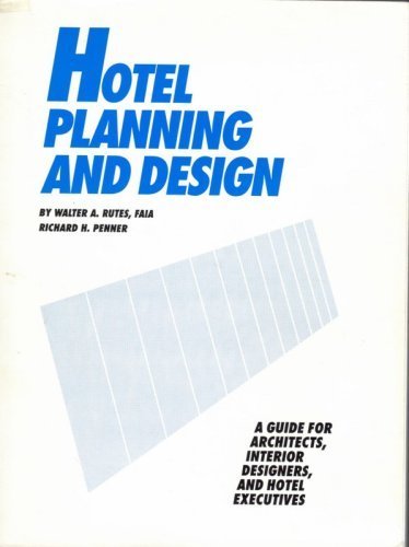 Imagen de archivo de Hotel Planning and Design a la venta por Better World Books Ltd